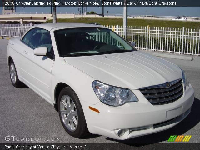 2008 Chrysler Sebring Touring Hardtop Convertible in Stone White