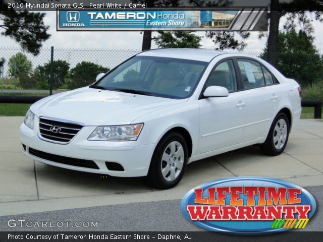 2010 Hyundai Sonata GLS in Pearl White