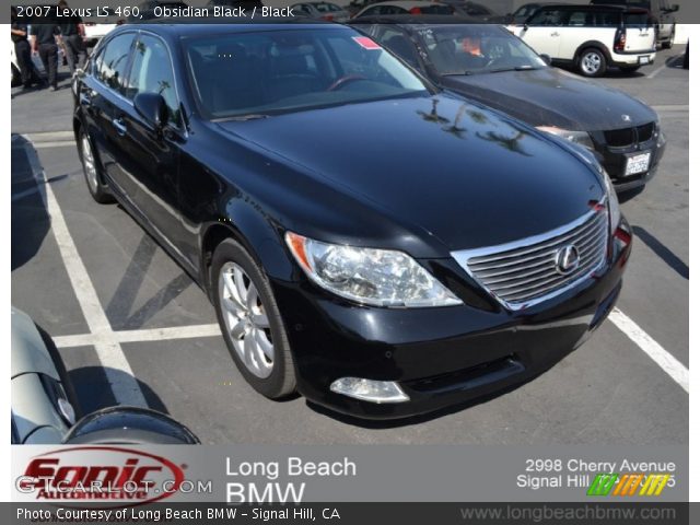2007 Lexus LS 460 in Obsidian Black