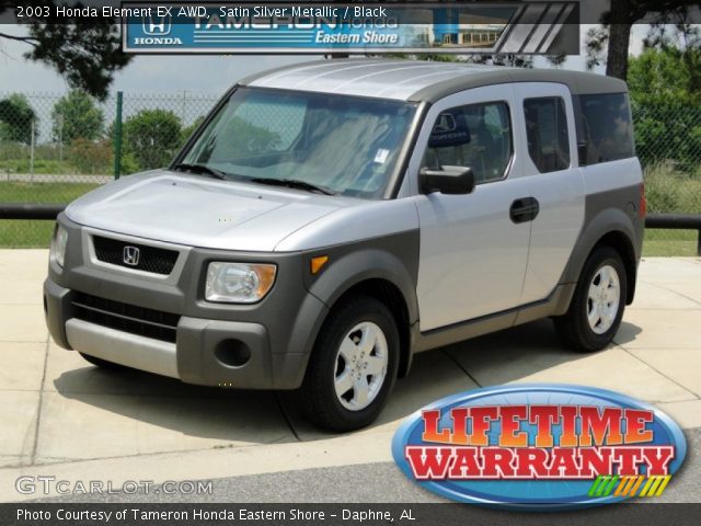 2003 Honda Element EX AWD in Satin Silver Metallic
