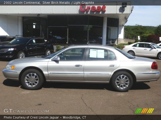 2002 Lincoln Continental  in Silver Birch Metallic