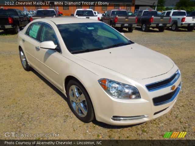 2012 Chevrolet Malibu LT in White Diamond Tricoat