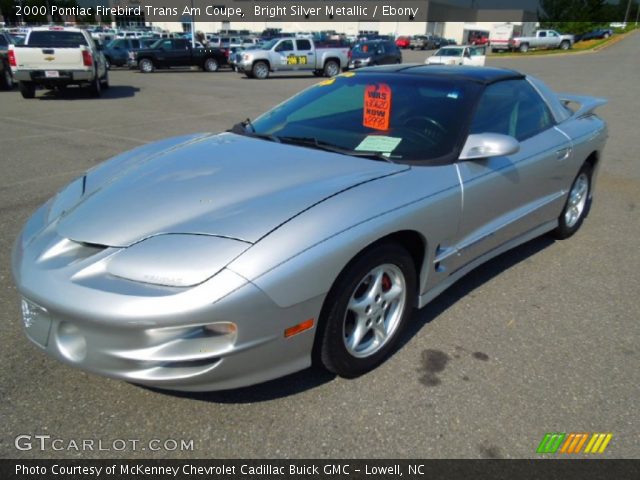 2000 Pontiac Firebird Trans Am Coupe in Bright Silver Metallic