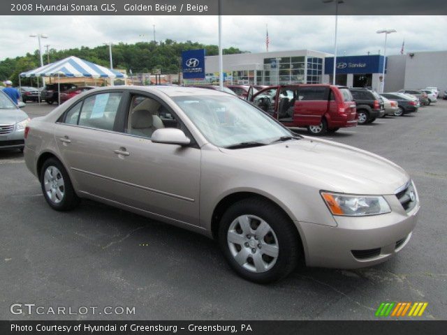2008 Hyundai Sonata GLS in Golden Beige
