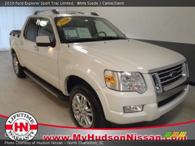 2010 Ford Explorer Sport Trac Limited in White Suede