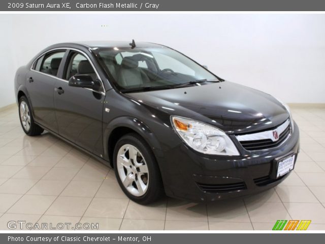 2009 Saturn Aura XE in Carbon Flash Metallic