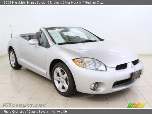 2008 Mitsubishi Eclipse Spyder GS in Liquid Silver Metallic