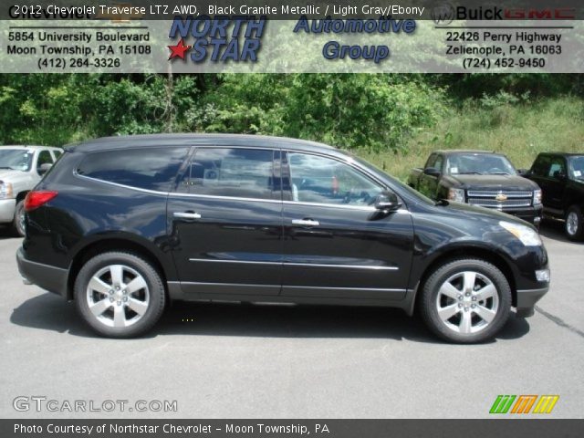 2012 Chevrolet Traverse LTZ AWD in Black Granite Metallic