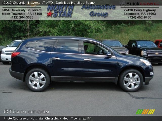 2012 Chevrolet Traverse LT AWD in Dark Blue Metallic