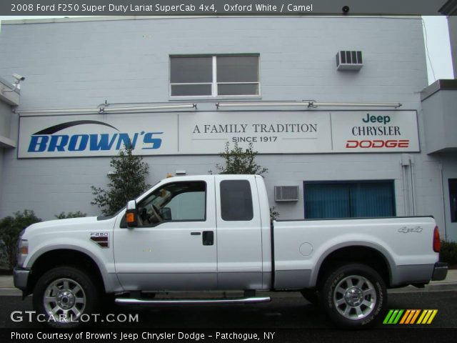 2008 Ford F250 Super Duty Lariat SuperCab 4x4 in Oxford White