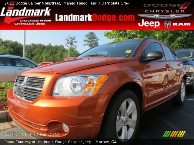 2011 Dodge Caliber Mainstreet in Mango Tango Pearl