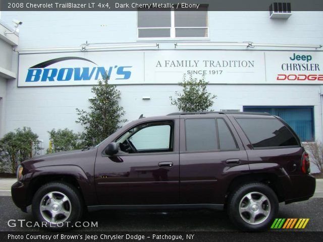 2008 Chevrolet TrailBlazer LT 4x4 in Dark Cherry Metallic