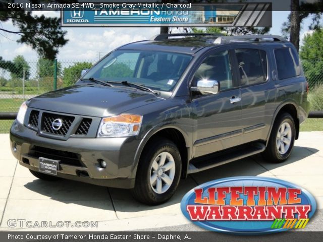 2010 Nissan Armada SE 4WD in Smoke Gray Metallic