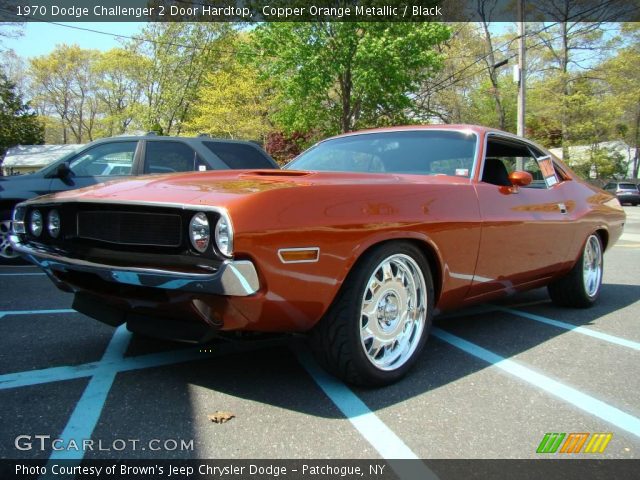 1970 Dodge Challenger 2 Door Hardtop in Copper Orange Metallic