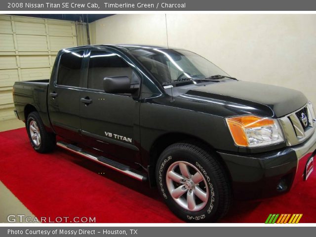 2008 Nissan Titan SE Crew Cab in Timberline Green