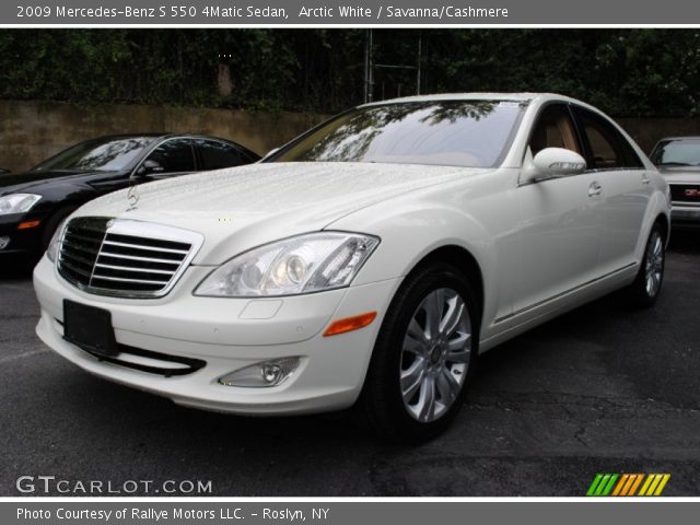 2009 Mercedes-Benz S 550 4Matic Sedan in Arctic White