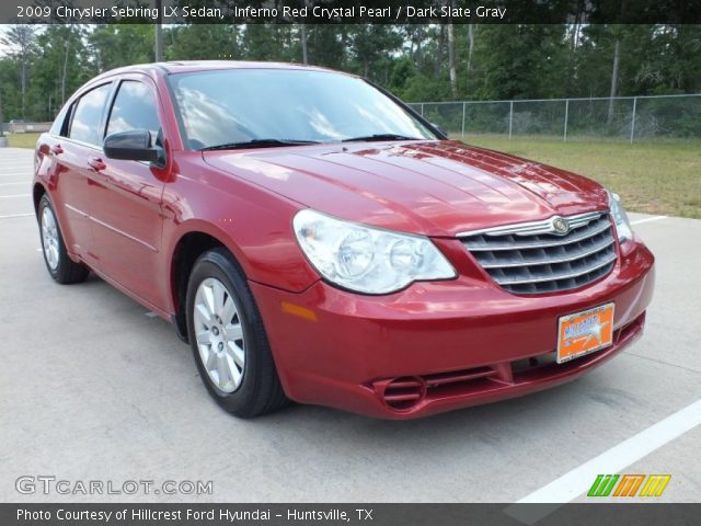 2009 Chrysler Sebring LX Sedan in Inferno Red Crystal Pearl