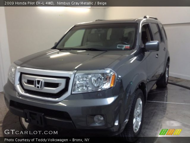 2009 Honda Pilot EX-L 4WD in Nimbus Gray Metallic