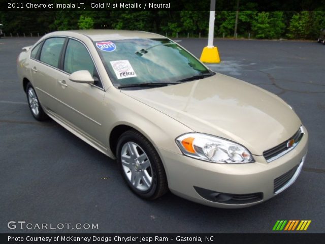 2011 Chevrolet Impala LT in Gold Mist Metallic