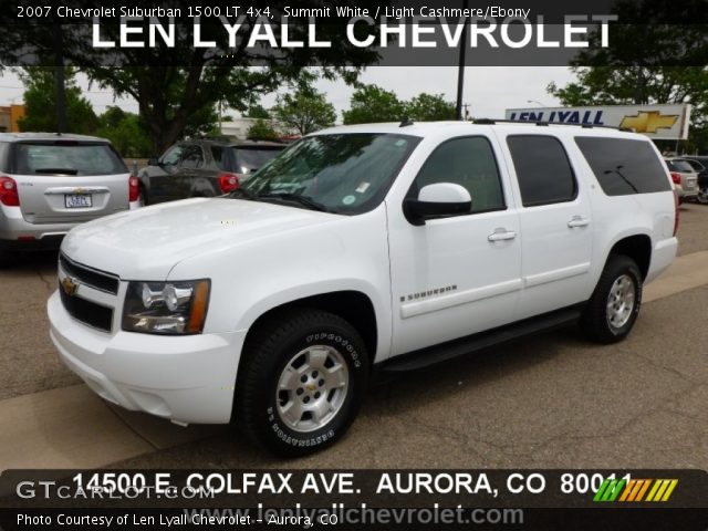 2007 Chevrolet Suburban 1500 LT 4x4 in Summit White