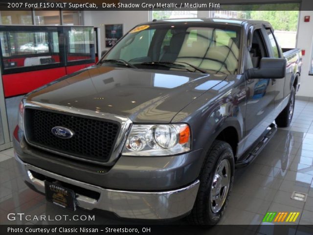2007 Ford F150 XLT SuperCab in Dark Shadow Grey Metallic