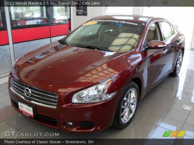2011 Nissan Maxima 3.5 SV in Tuscan Sun
