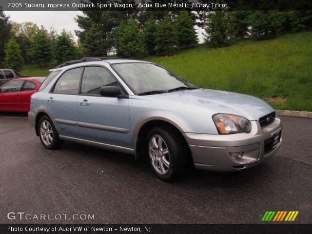 2005 Subaru Impreza Outback Sport Wagon in Aqua Blue Metallic
