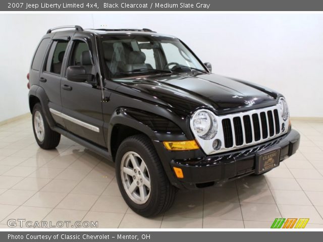 2007 Jeep Liberty Limited 4x4 in Black Clearcoat