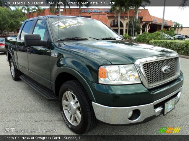 2008 Ford F150 Lariat SuperCrew in Forest Green Metallic