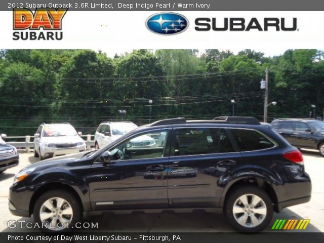 2012 Subaru Outback 3.6R Limited in Deep Indigo Pearl