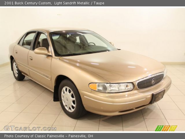 2001 Buick Century Custom in Light Sandrift Metallic