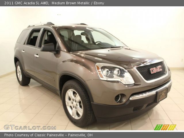 2011 GMC Acadia SL AWD in Medium Brown Metallic