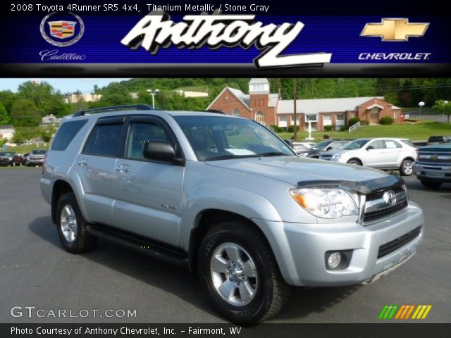 2008 Toyota 4Runner SR5 4x4 in Titanium Metallic