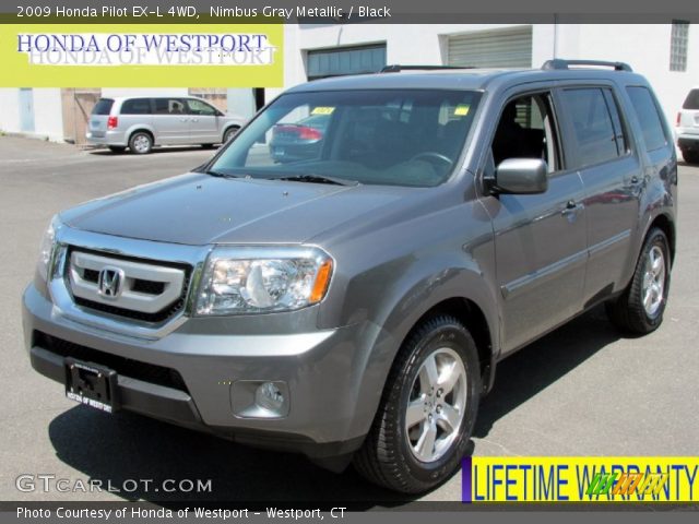 2009 Honda Pilot EX-L 4WD in Nimbus Gray Metallic