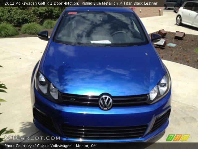 2012 Volkswagen Golf R 2 Door 4Motion in Rising Blue Metallic