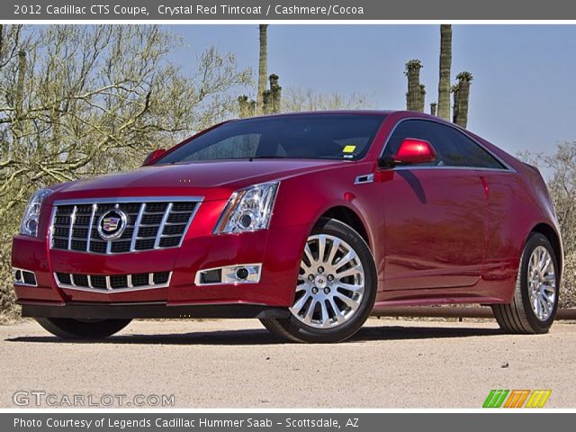 2012 Cadillac CTS Coupe in Crystal Red Tintcoat