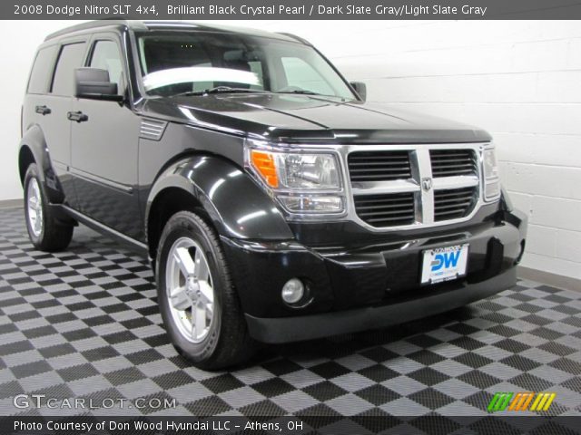 2008 Dodge Nitro SLT 4x4 in Brilliant Black Crystal Pearl
