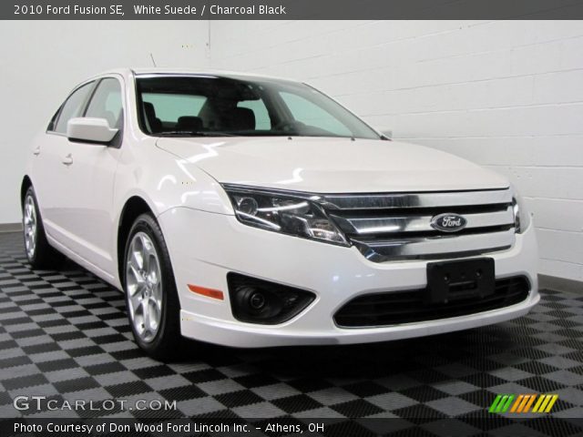2010 Ford Fusion SE in White Suede