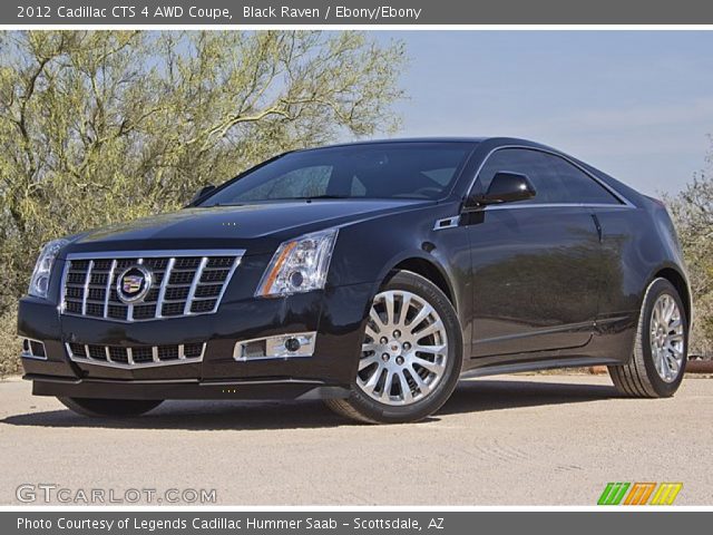 2012 Cadillac CTS 4 AWD Coupe in Black Raven