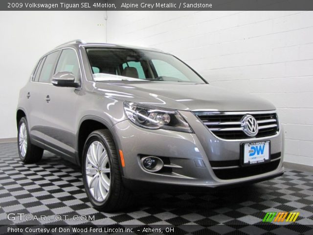 2009 Volkswagen Tiguan SEL 4Motion in Alpine Grey Metallic