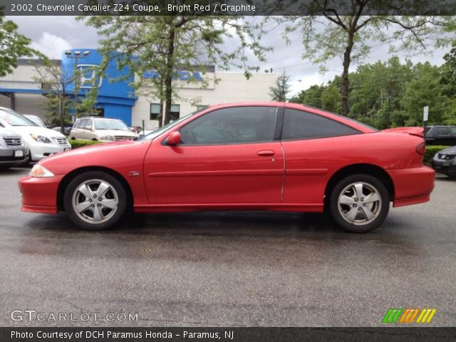 2002 Chevrolet Cavalier Z24 Coupe in Bright Red