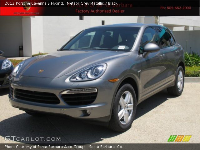 2012 Porsche Cayenne S Hybrid in Meteor Grey Metallic