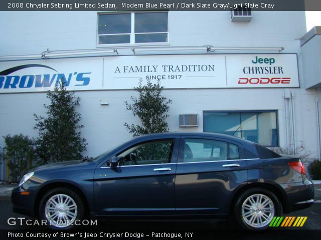 2008 Chrysler Sebring Limited Sedan in Modern Blue Pearl