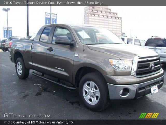 2010 Toyota Tundra Double Cab in Pyrite Brown Mica