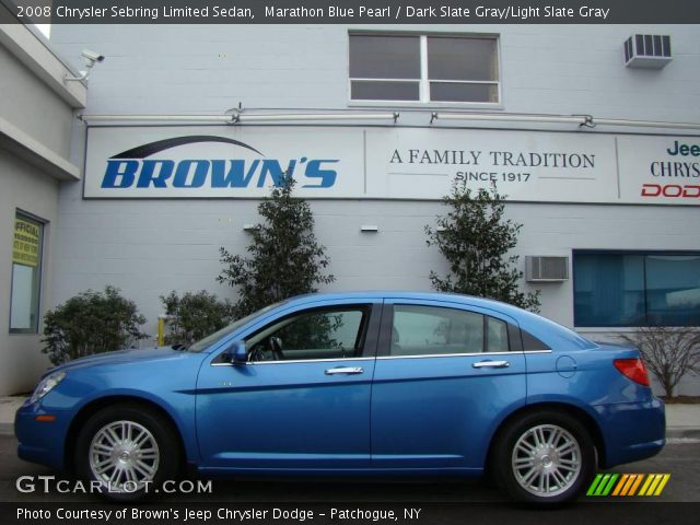 2008 Chrysler Sebring Limited Sedan in Marathon Blue Pearl