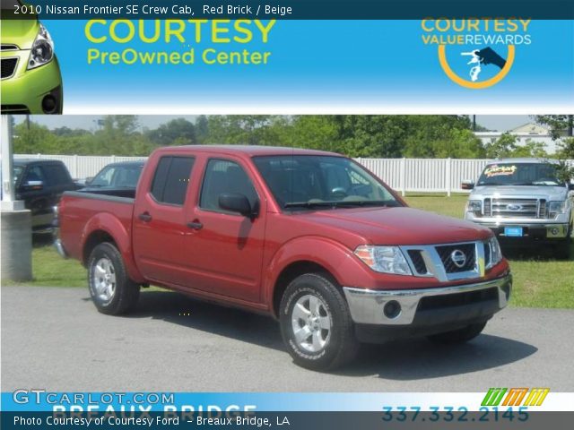 2010 Nissan Frontier SE Crew Cab in Red Brick