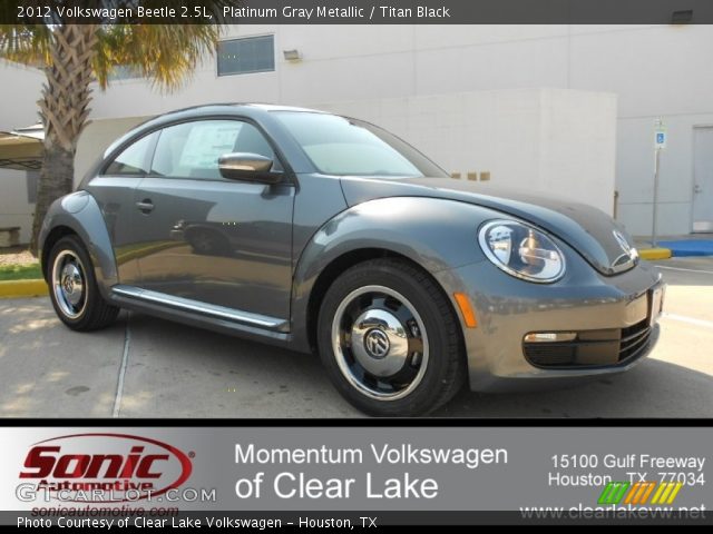 2012 Volkswagen Beetle 2.5L in Platinum Gray Metallic