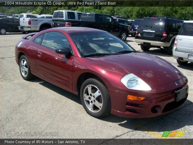 2004 Mitsubishi Eclipse GS Coupe in Ultra Red Pearl