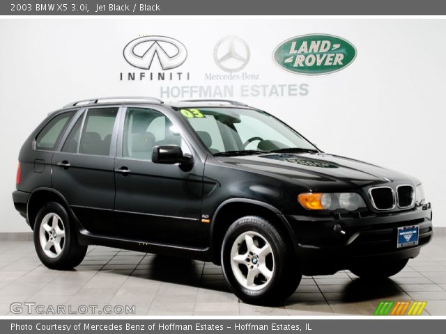 2003 BMW X5 3.0i in Jet Black