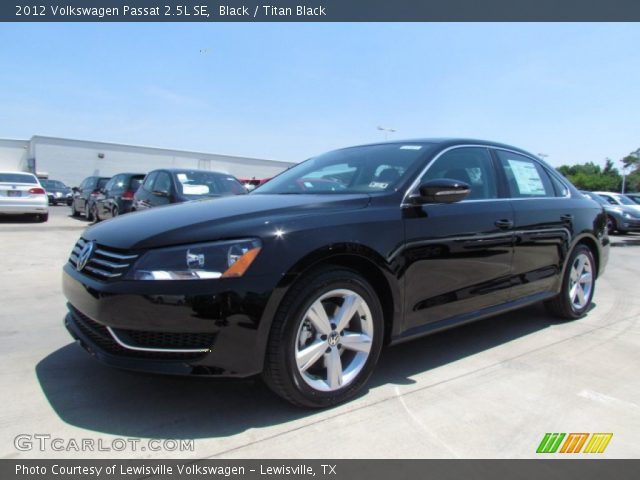 2012 Volkswagen Passat 2.5L SE in Black